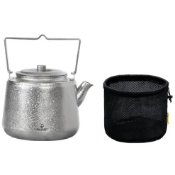 Discount Titanium 1500ml Bushcraft Kettle Tea And Coffee Makers|Pots And Pans