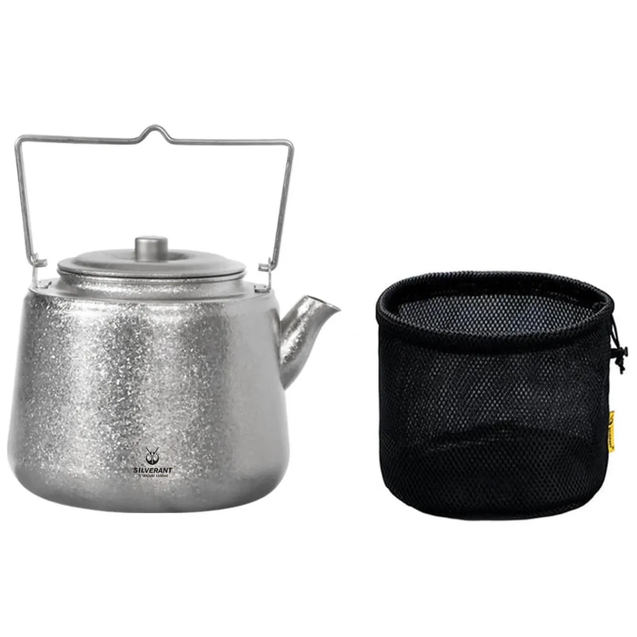Discount Titanium 1500ml Bushcraft Kettle Tea And Coffee Makers|Pots And Pans