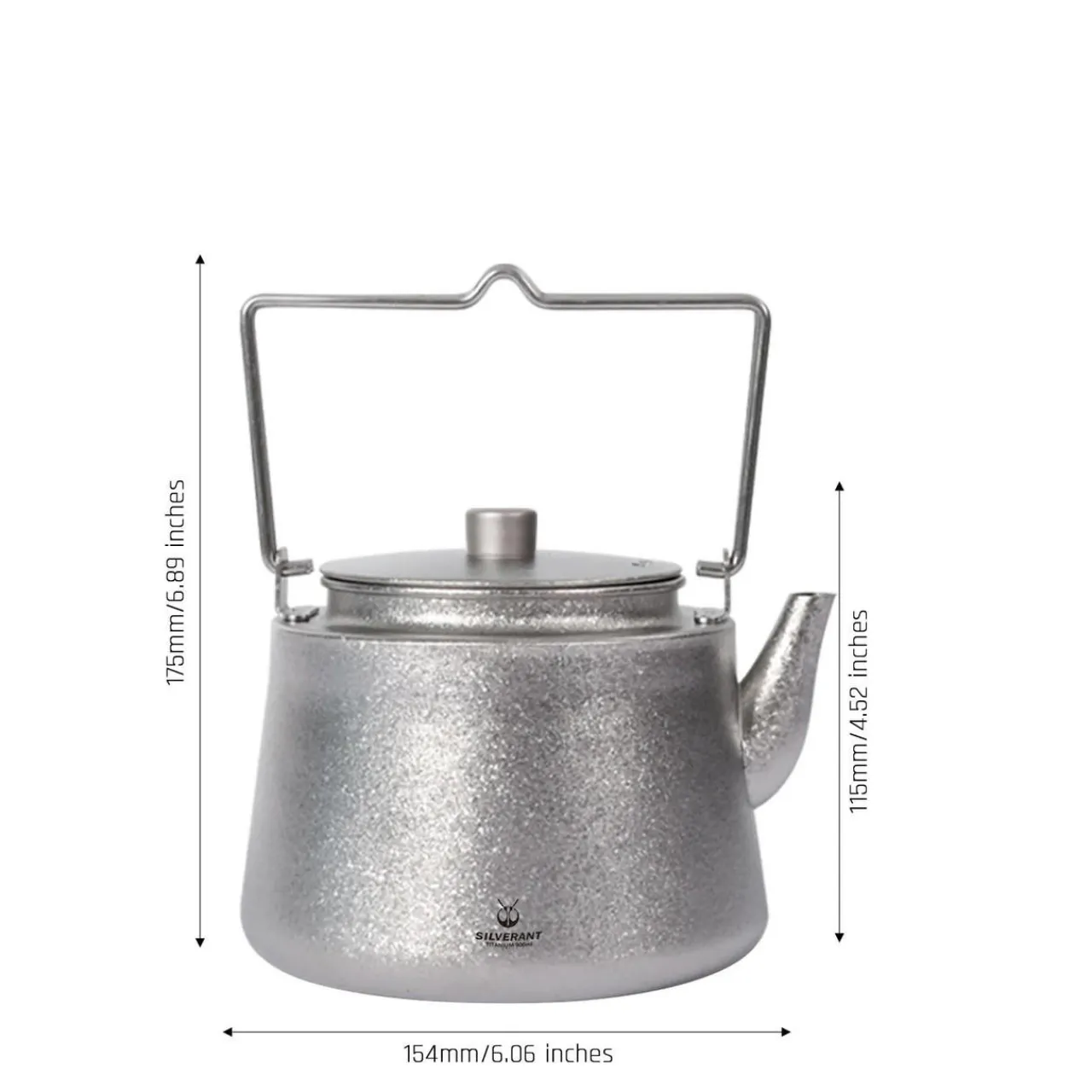 Discount Titanium 1500ml Bushcraft Kettle Tea And Coffee Makers|Pots And Pans