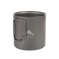 Clearance Titanium 450ml Double Wall Cup Cups Mugs Plates & Bowls