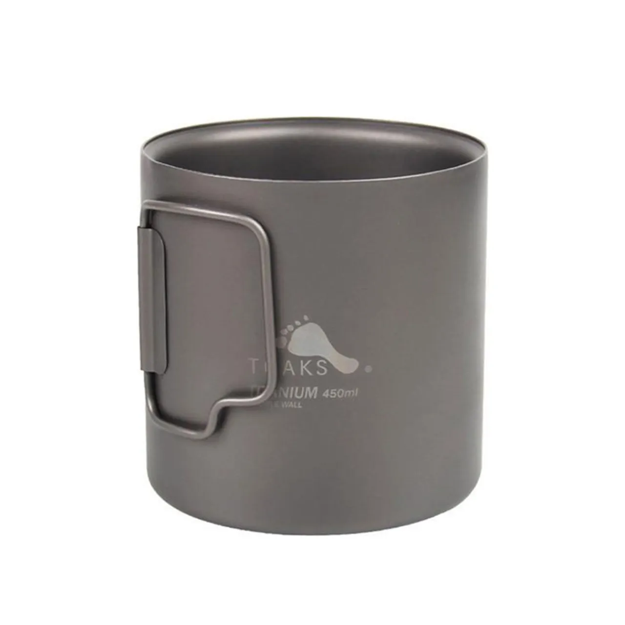 Clearance Titanium 450ml Double Wall Cup Cups Mugs Plates & Bowls