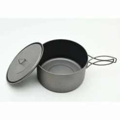 Clearance Titanium 1350ml Pot Pots And Pans