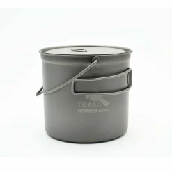 Online Titanium 1100ml Pot with Bail Handle Pots And Pans