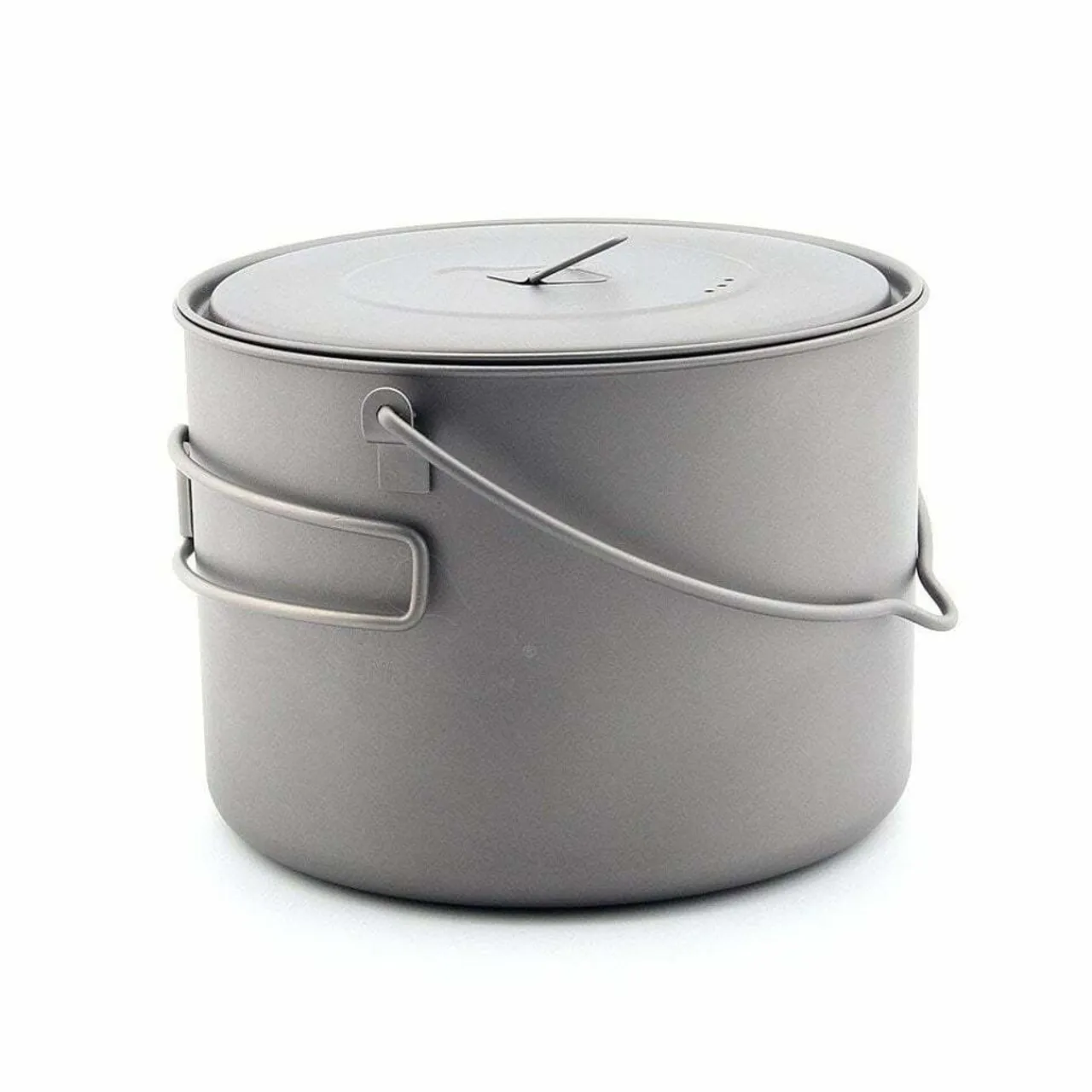 Hot Titanium 1600ml Pot with Bail Handle Pots And Pans