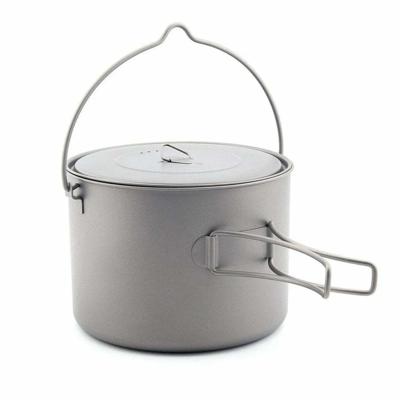 Hot Titanium 1600ml Pot with Bail Handle Pots And Pans