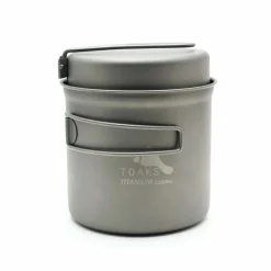 Hot Titanium 1100ml Pot with Pan Pots And Pans