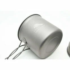 Hot Titanium 1100ml Pot with Pan Pots And Pans
