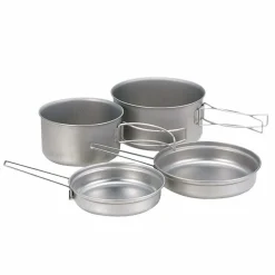 Hot Titanium Multi Compact Cookset Pots And Pans