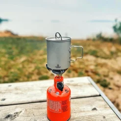 Outlet Titanium Pot 750ml with lid Pots And Pans