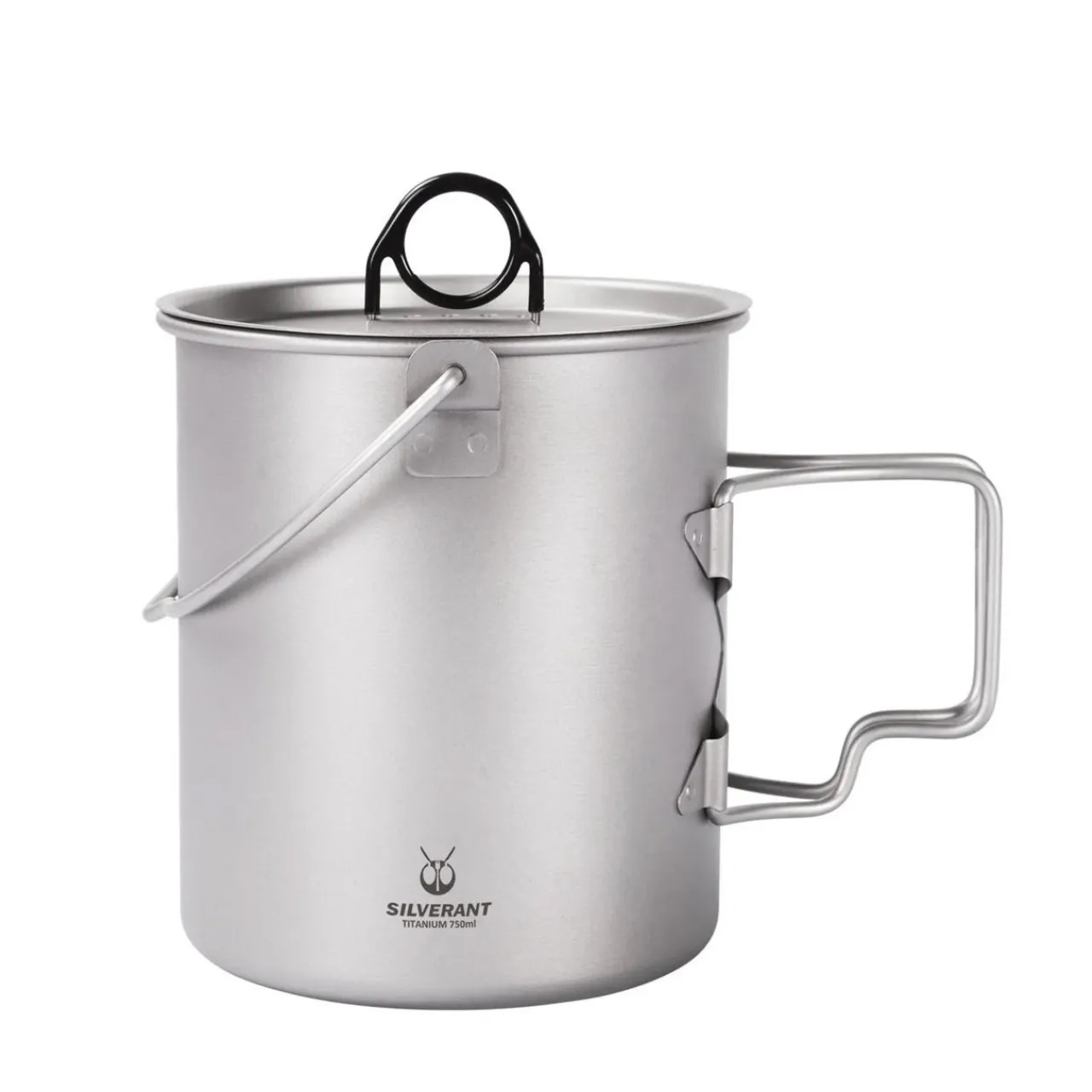 Best Titanium Pot 750ml with lid and bail handle Pots And Pans