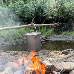 Best Titanium Pot 750ml with lid and bail handle Pots And Pans