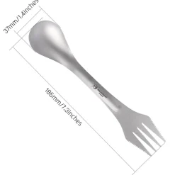 Titanium Spork - Dual Ended Cutlery & Utensils