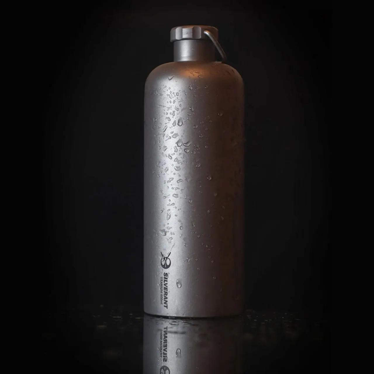 Outlet Titanium Water Bottle 600ml Water Bottles