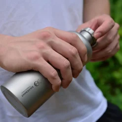 Outlet Titanium Water Bottle 600ml Water Bottles