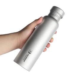 New Titanium Water Bottle 500ml - Round Water Bottles