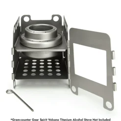 Clearance Titanium Wood Burning Stove Meths & Solid Fuel Stoves