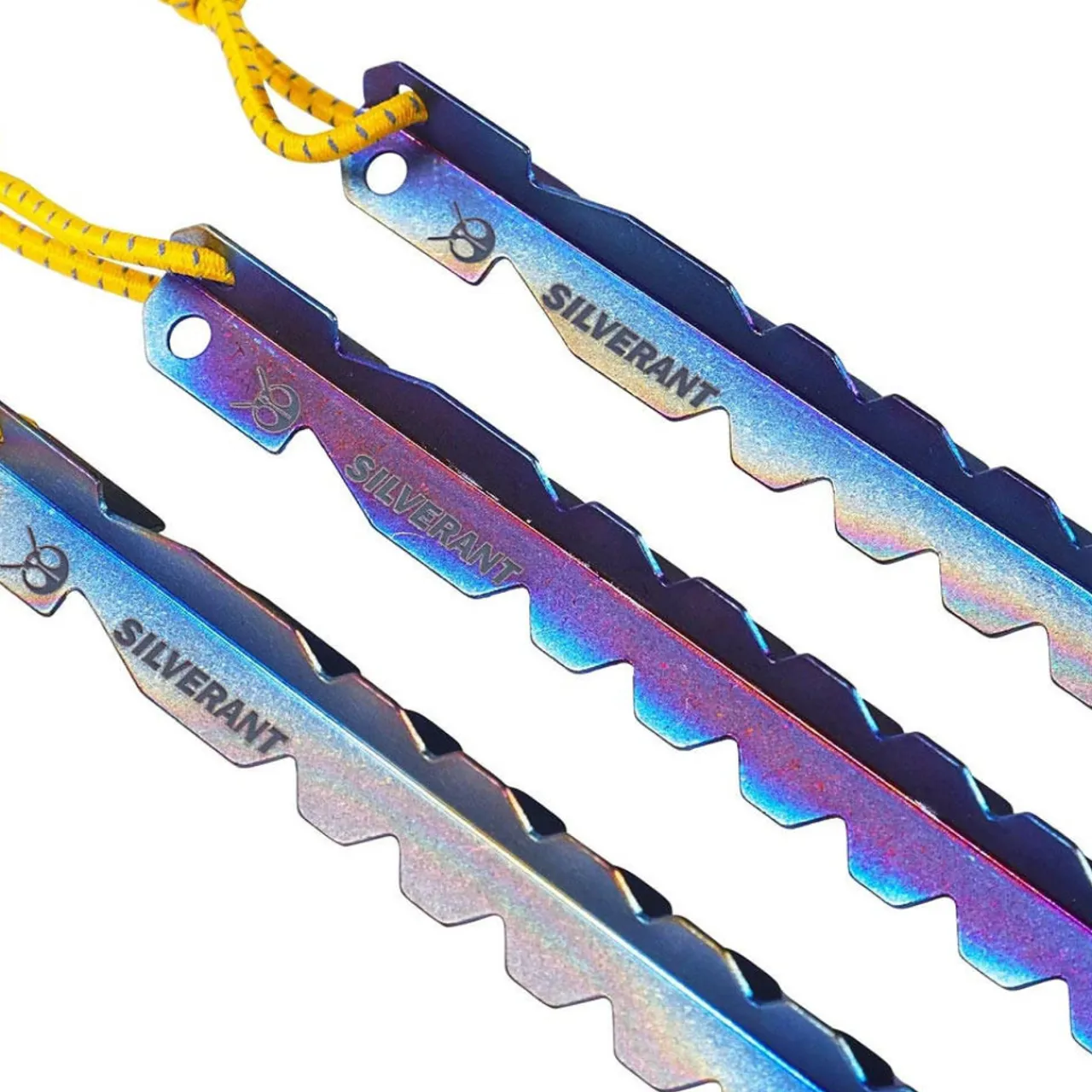 Hot Titanium Y-Shape Tent Stakes - Medium 6 Pack Tent Accessories