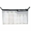 Discount TPU Clear Zip Top Pouch Travel Bottles
