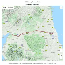 Sale Trail Map XT40 - Hadrian's Wall Path Maps, Guides & Compasses