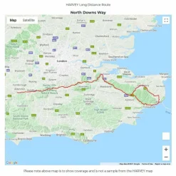 Online Trail Map XT40 - North Downs Way Maps, Guides & Compasses