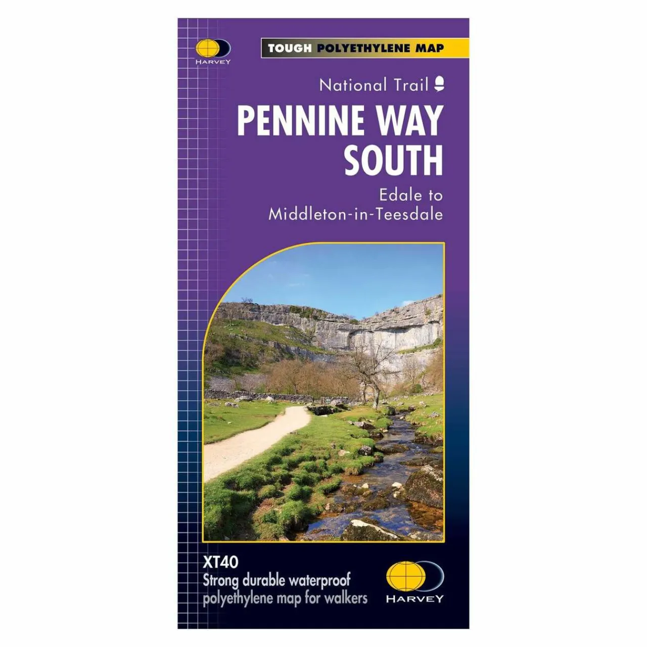 Trail Map XT40 - Pennine Way South Maps, Guides & Compasses
