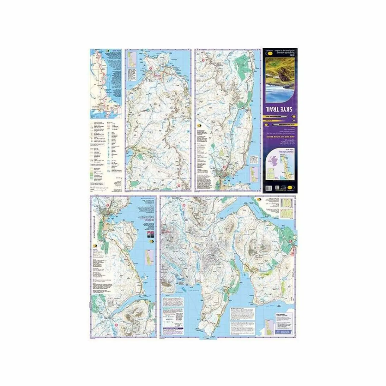 Online Trail Map XT40 - Skye Trail Maps, Guides & Compasses