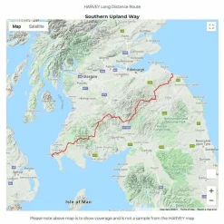 Outlet Trail Map XT40 - Southern Upland Way Maps, Guides & Compasses