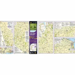 Sale Trail Map XT40 - Yorkshire Wolds Way Maps, Guides & Compasses