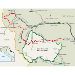 Discount Trekking Gran Paradiso: Alta Via 2 Maps, Guides & Compasses