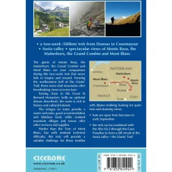 Best Trekking the Giants' Trail: Alta Via 1 through the Italian Pennine Alps Maps, Guides & Compasses