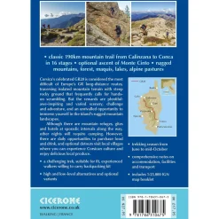 Trekking the GR20 Corsica Maps, Guides & Compasses