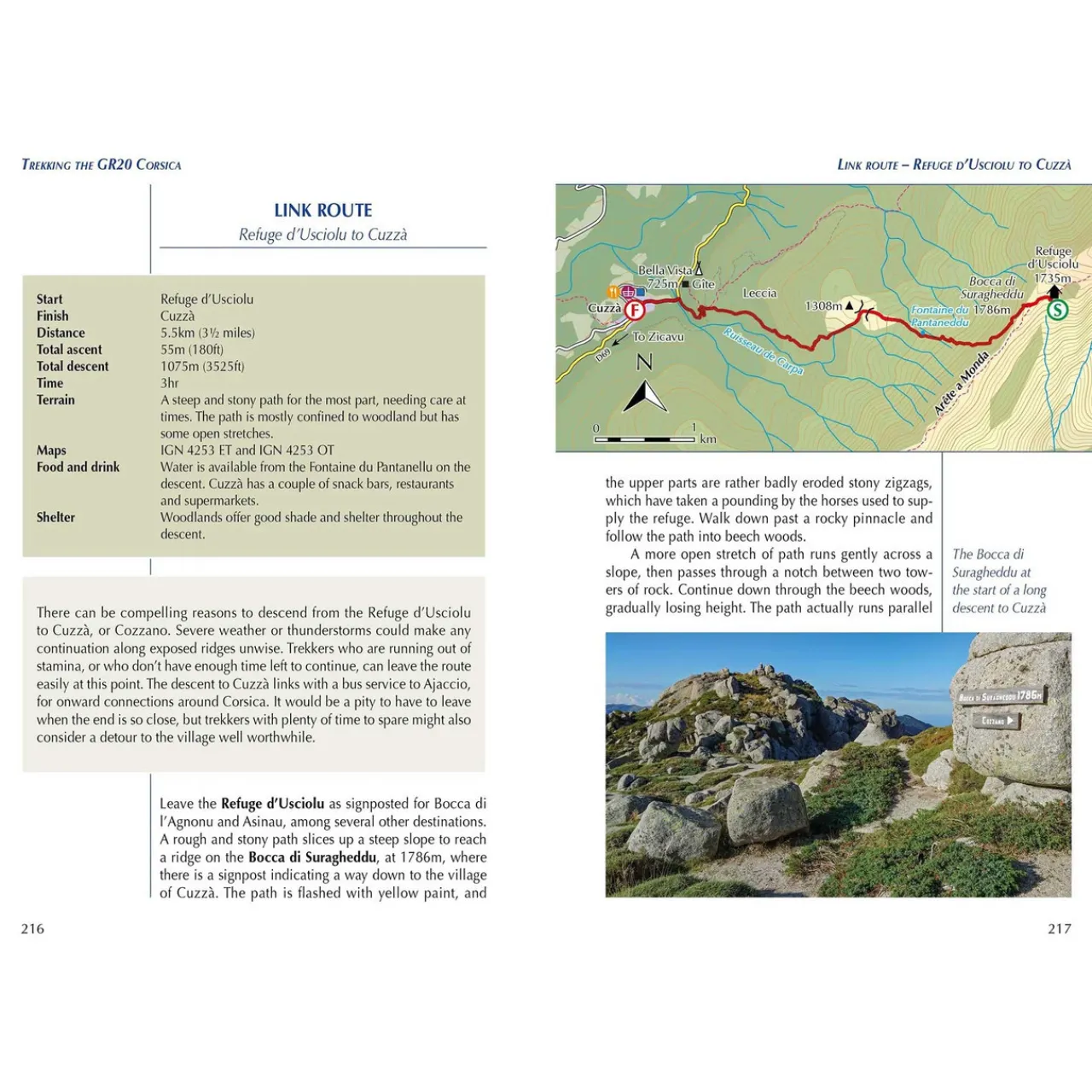 Trekking the GR20 Corsica Maps, Guides & Compasses