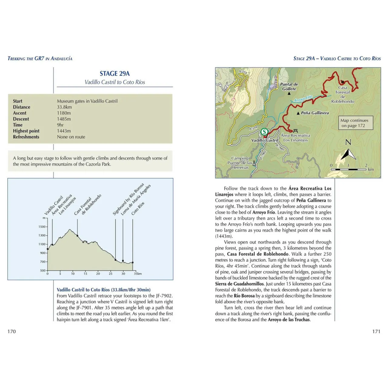 Online Trekking the GR7 in Andalucia Maps, Guides & Compasses