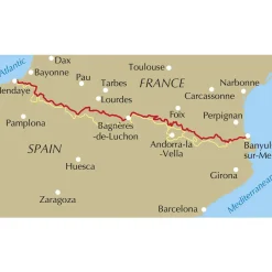 Discount Trekking the GR10 Trail Maps, Guides & Compasses