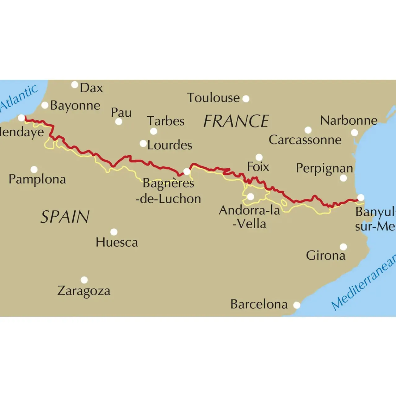 Discount Trekking the GR10 Trail Maps, Guides & Compasses