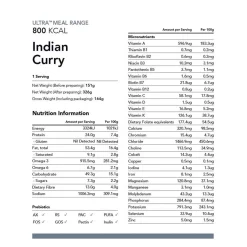 New Ultra Indian Curry Meal - 800kcal Main Meals