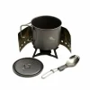 Ultralight Titanium Cook System Pots And Pans|Meths & Solid Fuel Stoves