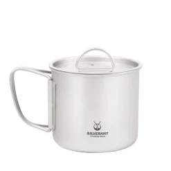 Best Ultralight Titanium Cup with Lid 400ml Cups Mugs Plates & Bowls|Pots And Pans