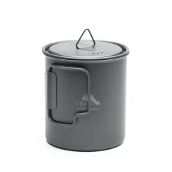 New Ultralight Titanium 450ml Cup with Lid Cups Mugs Plates & Bowls|Pots And Pans