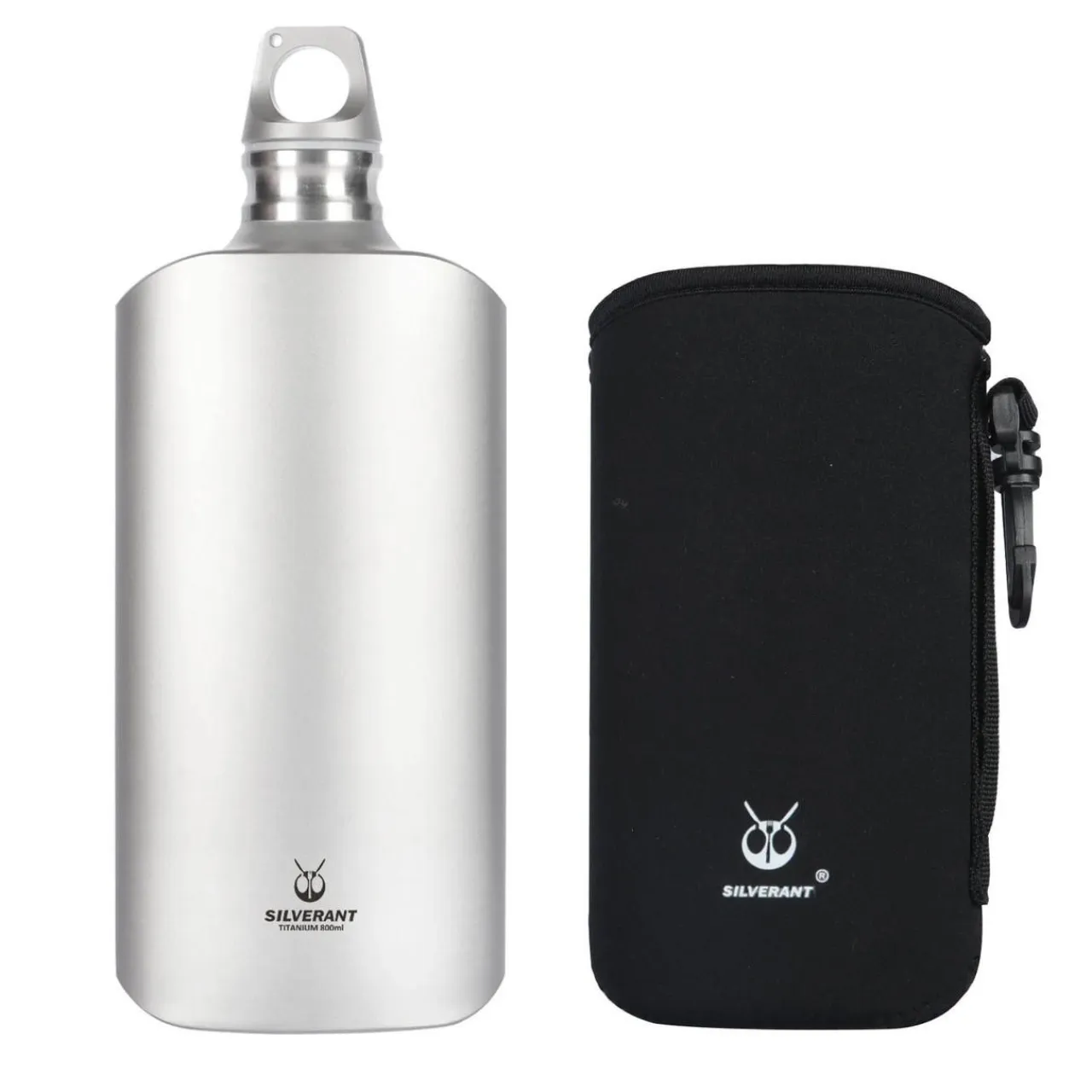 Discount Ultralight Titanium Water Bottle 800ml - Slim Water Bottles