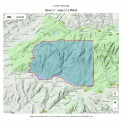 Hot UltraMap XT40 - Brecon Beacons West Maps, Guides & Compasses