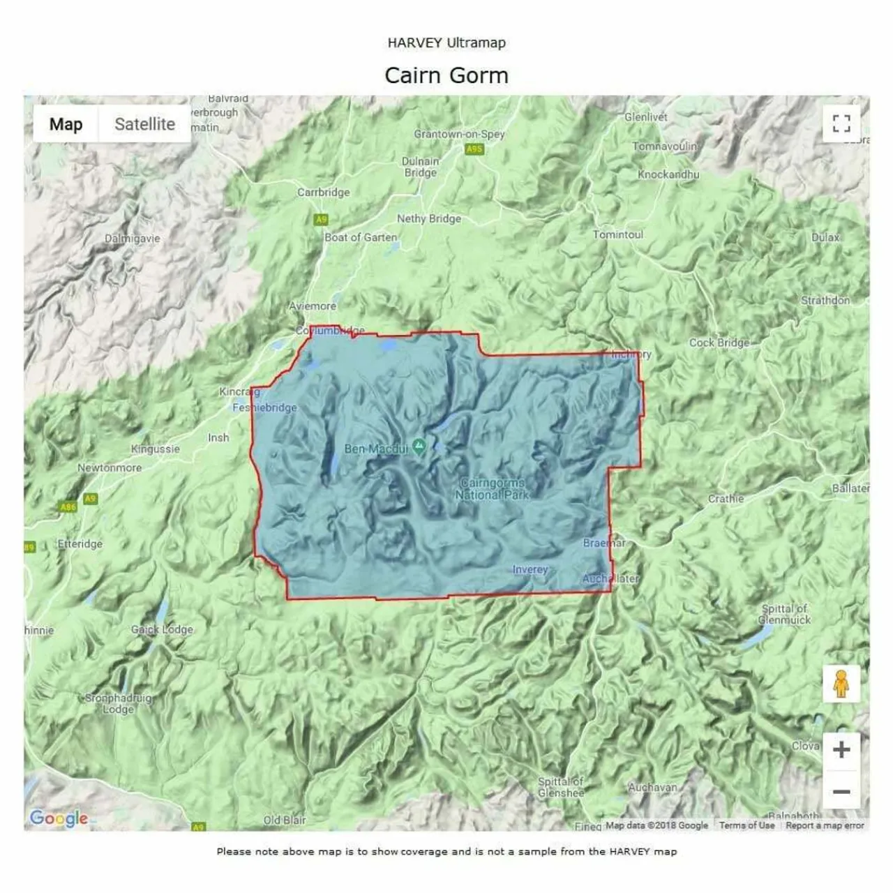 UltraMap XT40 - Cairn Gorm Maps, Guides & Compasses