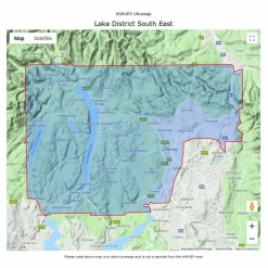 UltraMap XT40 - Lake District South East Maps, Guides & Compasses