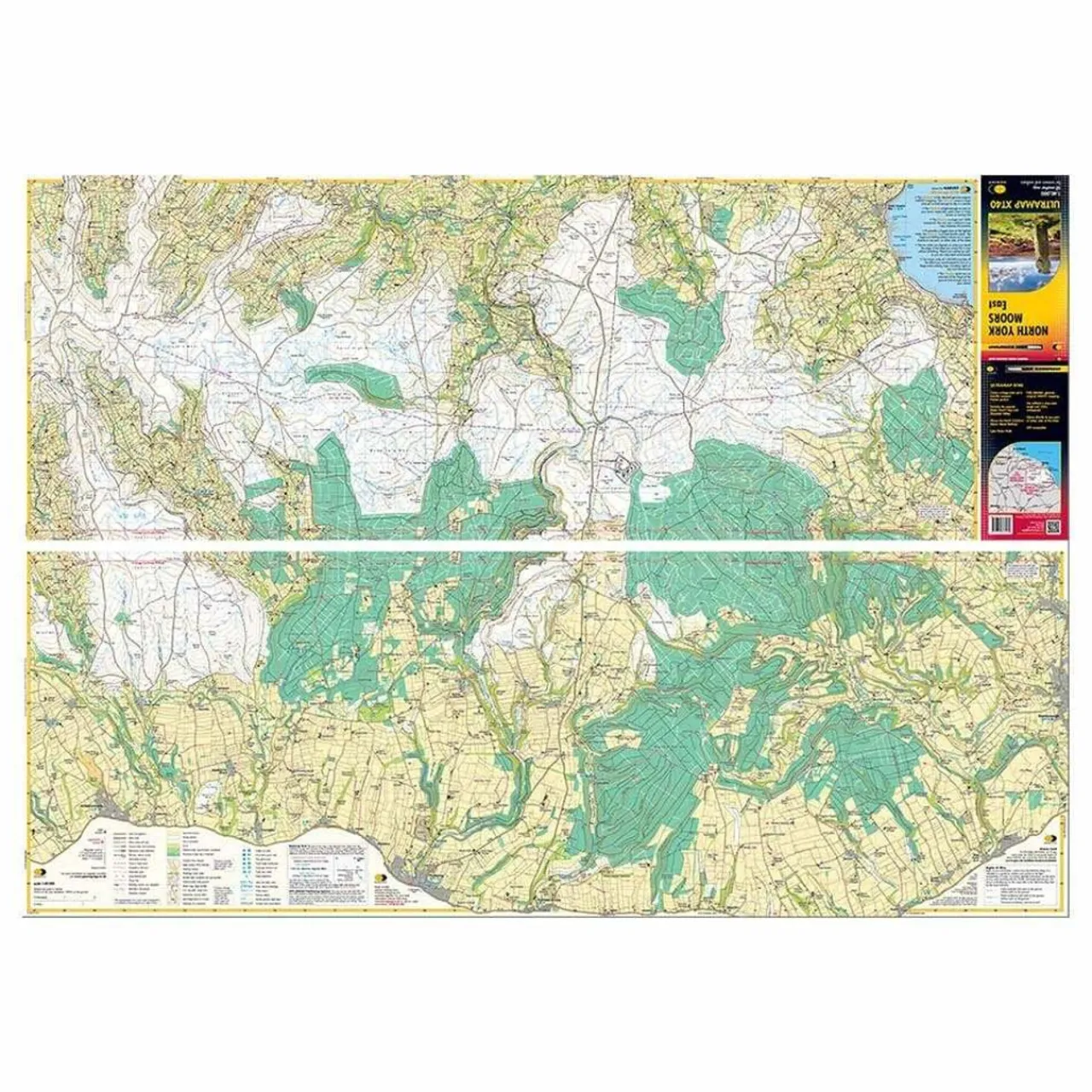 Hot UltraMap XT40 - North York Moors East Maps, Guides & Compasses