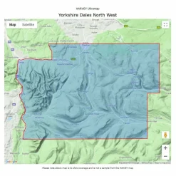 UltraMap XT40 - Yorkshire Dales North West Maps, Guides & Compasses