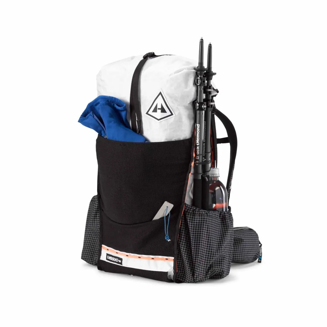 Online Unbound 40 Rucksack - White DCH50 Backpacking Rucksacks