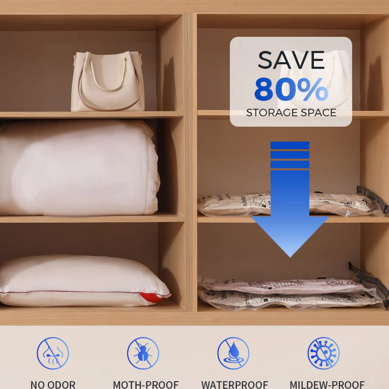 Hot Vacuum Bag Set Packing Solutions|Sleeping Mat Accessories