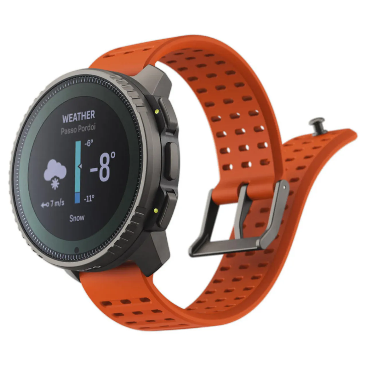 Clearance Vertical Titanium Solar Watch Watches