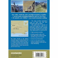 Sale Walking and Trekking in the Sierra Nevada Maps, Guides & Compasses