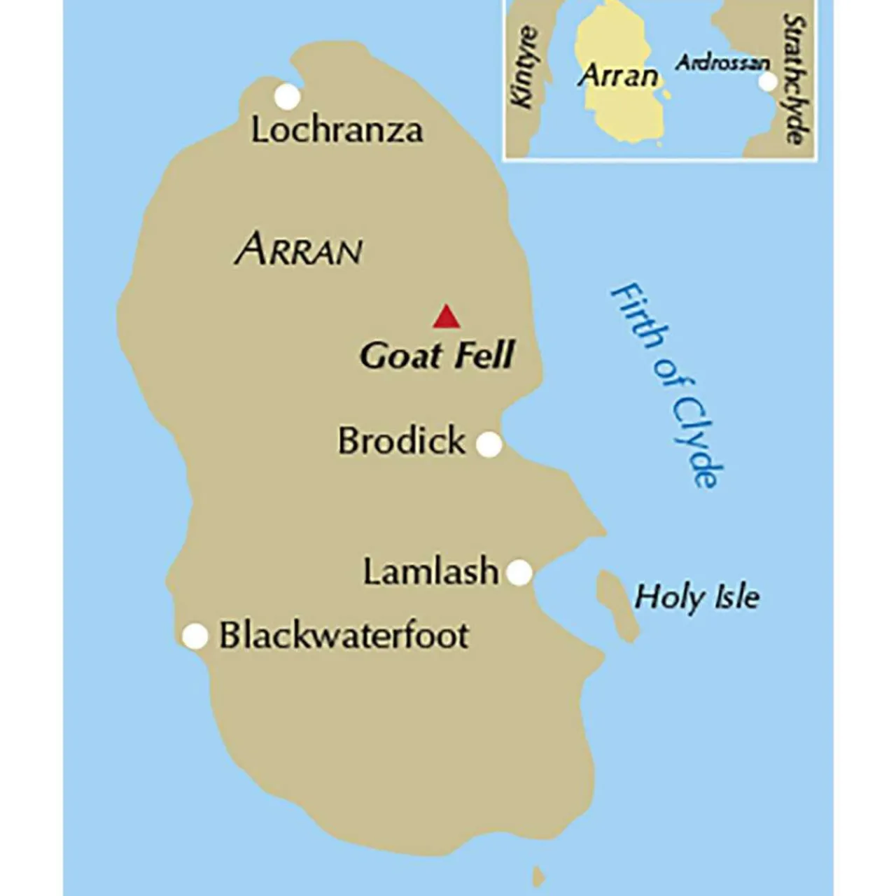 Sale Walking on Arran Maps, Guides & Compasses